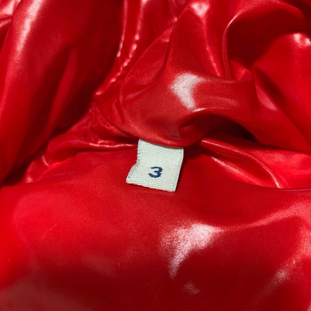 〔極美品〕モンクレール　 VION サイズ3 レッド　国内正規品　5D175