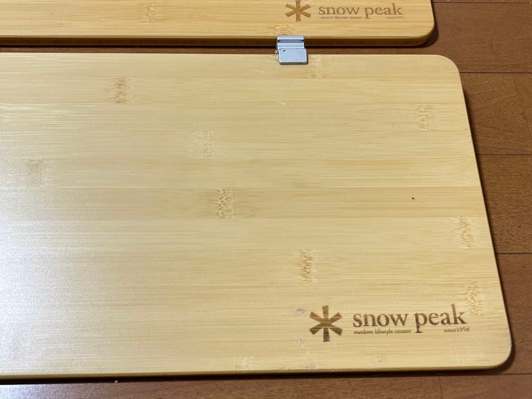 スノーピーク IGT スライドトップロングハーフ竹2点セット