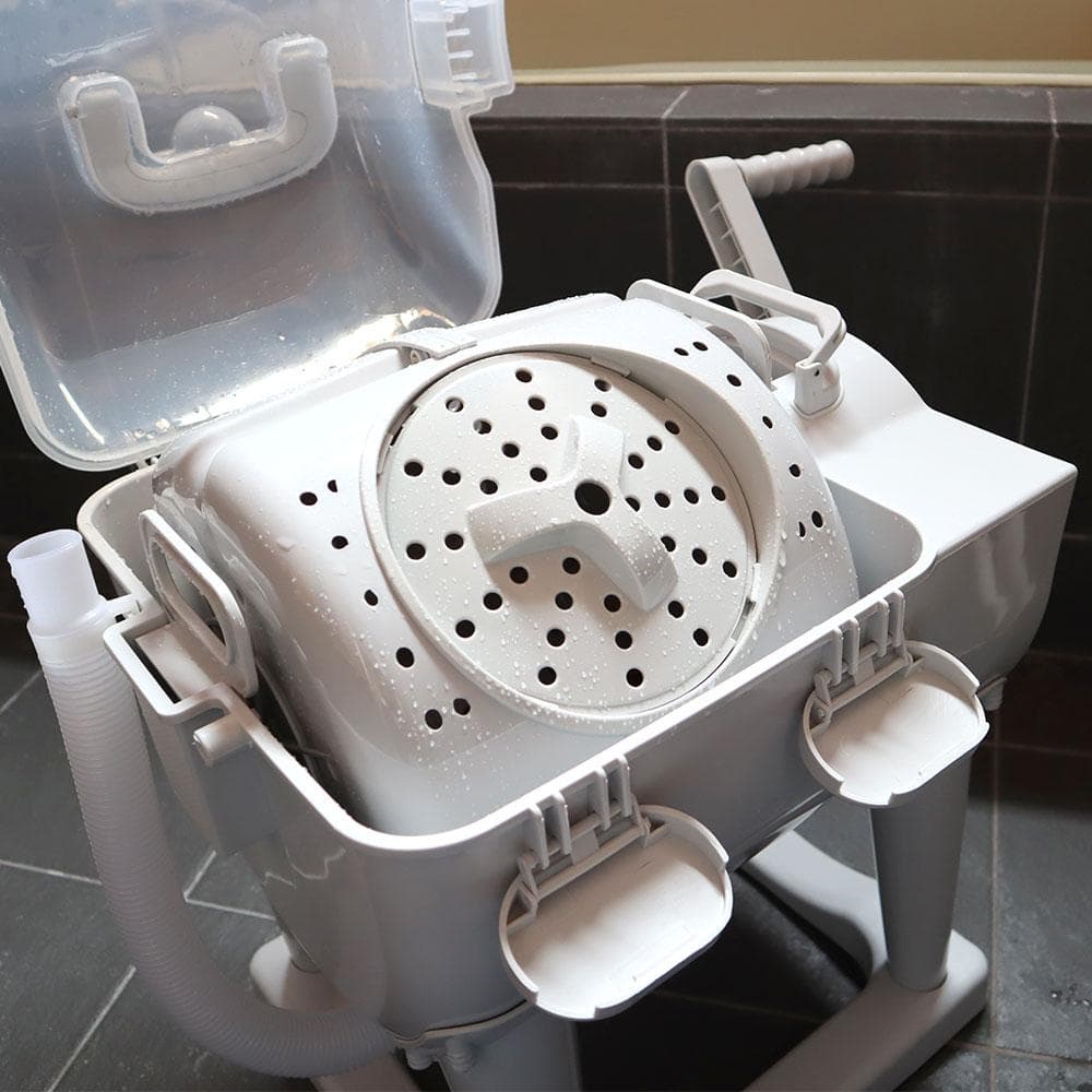 【新品未使用】ドラム式全手動洗濯機　ぐるぐるぶんまわ槽　小型洗濯機