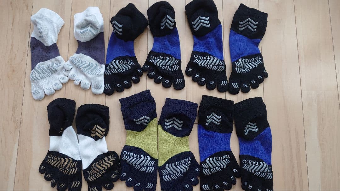 Tabio(タビオ) レーシングラン 五本指