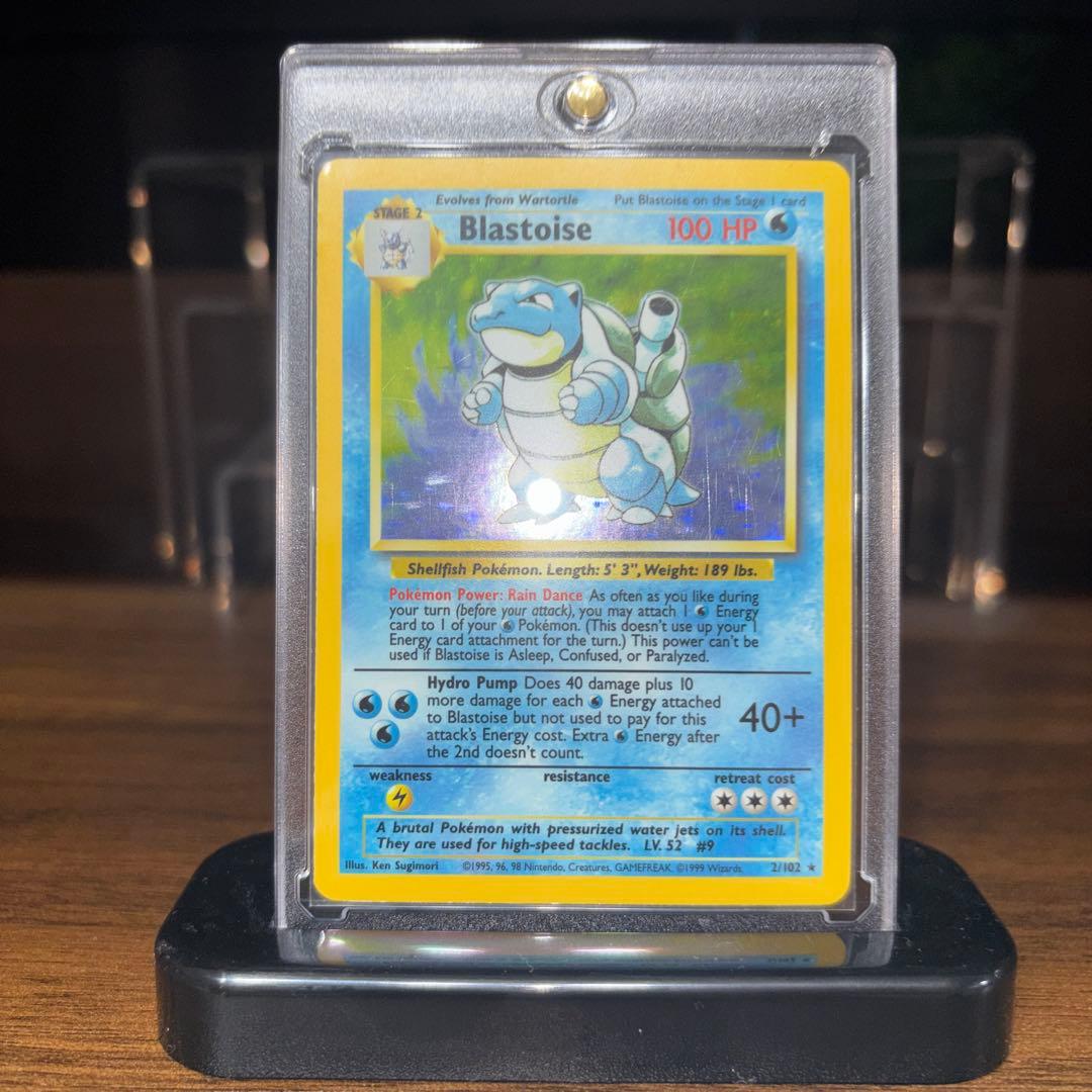 ポケモンカード【旧裏】　カメックス　Blastoise 英語版English