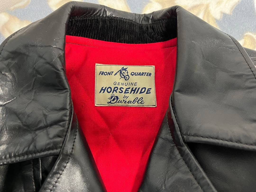 【美品】マーロンブランド ワンスター ダブルライダース デュラブル実名復刻 茶芯