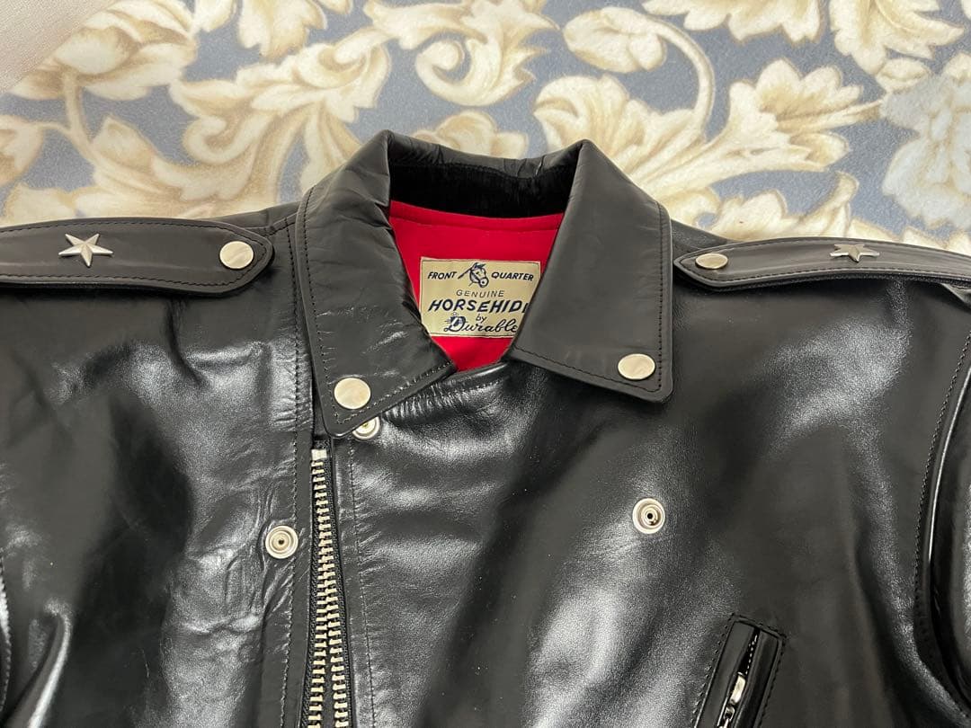 【美品】マーロンブランド ワンスター ダブルライダース デュラブル実名復刻 茶芯