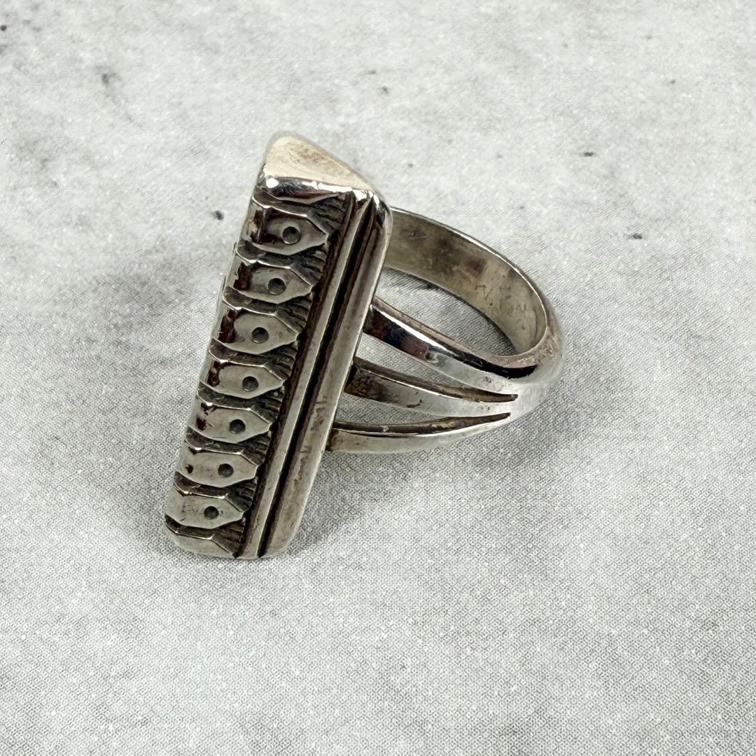 NAVAJO RANDY SECATERO シルバーリング 希少品　16号