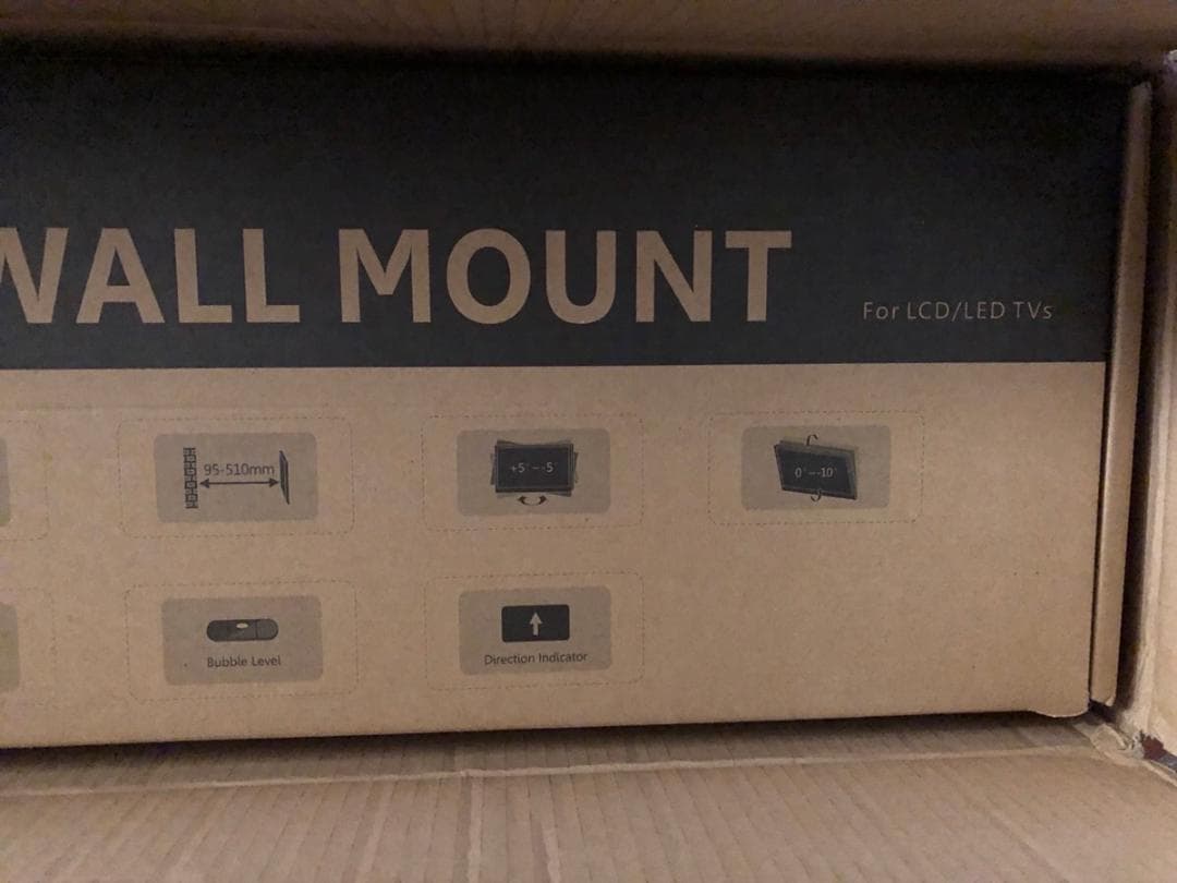 テレビ壁取付けブラケット　Monoprice 　フルモーション