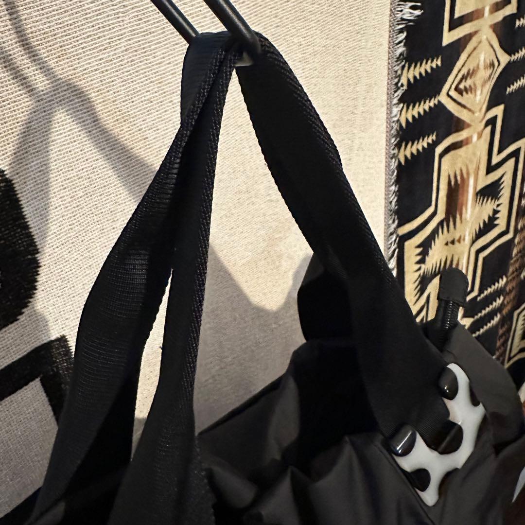 ●美品● ear PAPILLONNER ショルダー付き樹脂パーツトートバッグM