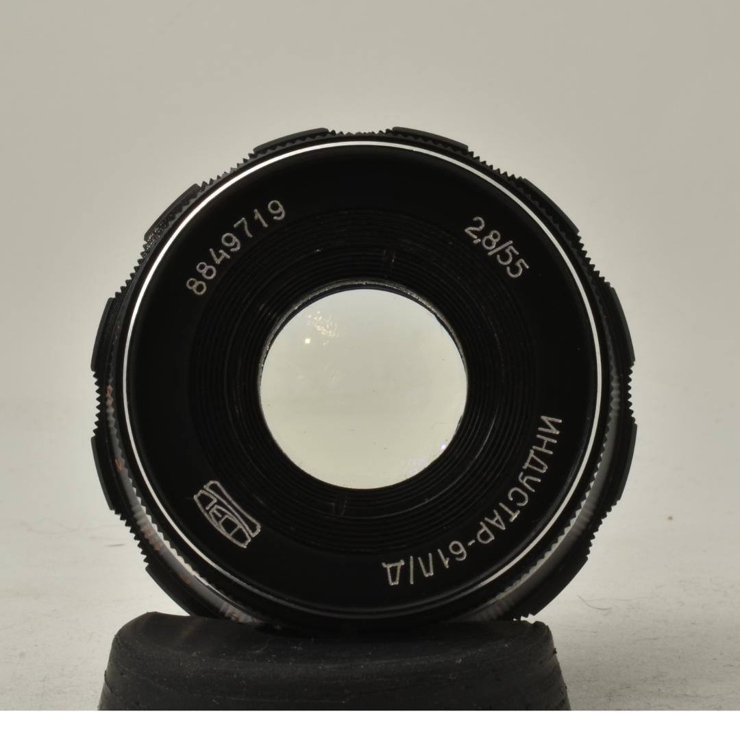 整備済 完動 Canon7 FED Industar-61 55mm 露出計OK