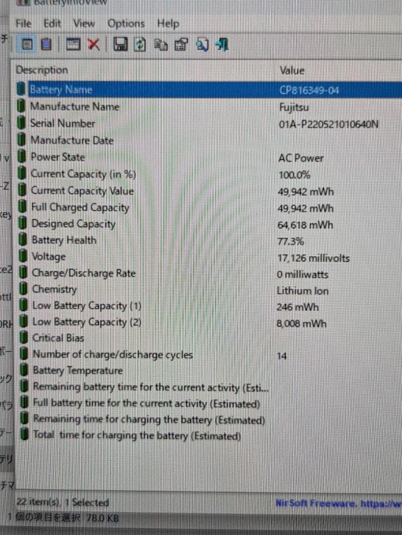 ☆高性能☆ 富士通 LIFEBOOK 第12世代 i7-1255U 軽量834g