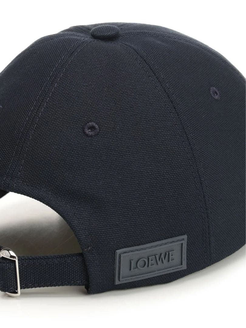 LOEWE ロエベ ロゴパッチ キャップ キャンバス