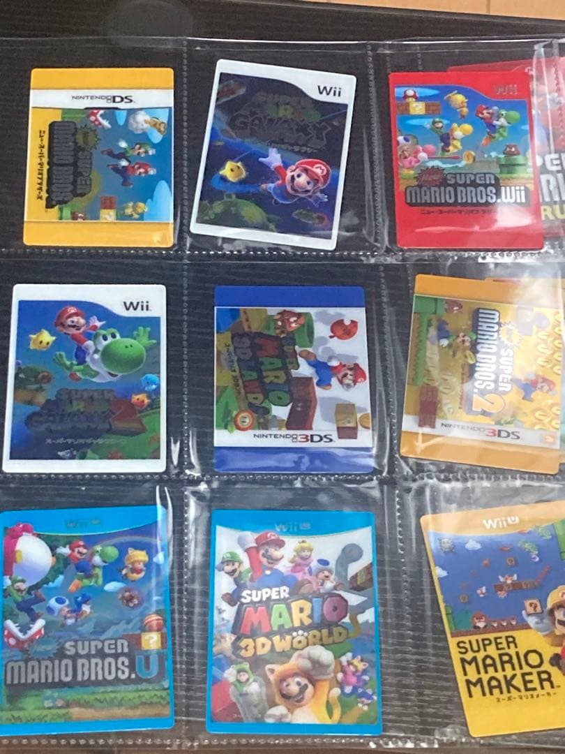 マリオブラザーズ ウエハース カード 22種コンプ　マリオ