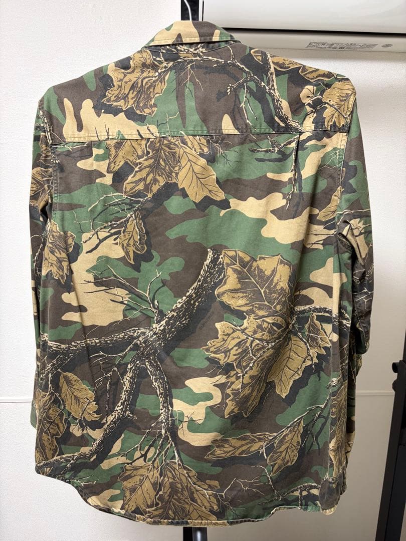 トップス supreme Snap Work Shirt Woodland Camo