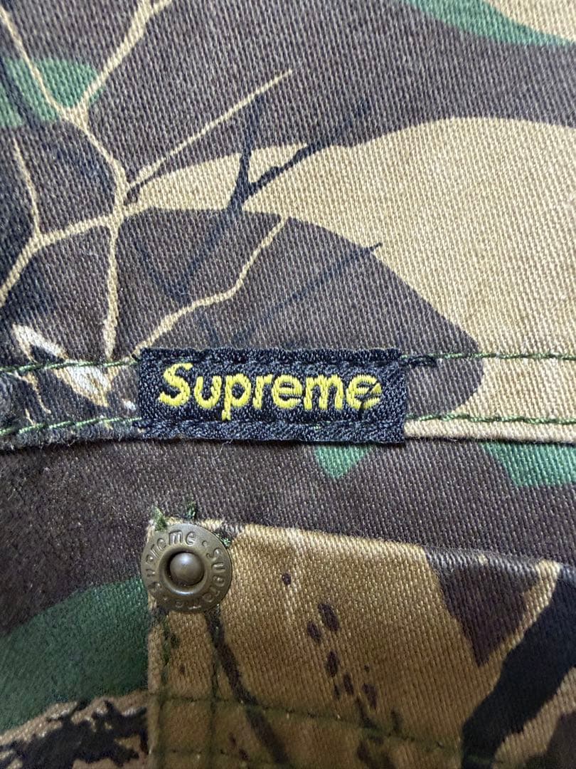 トップス supreme Snap Work Shirt Woodland Camo