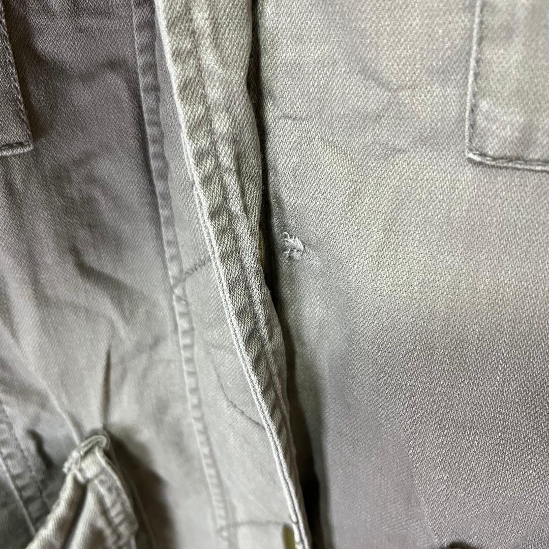 y2k gather military グランジ ミリタリージャケット カーキ