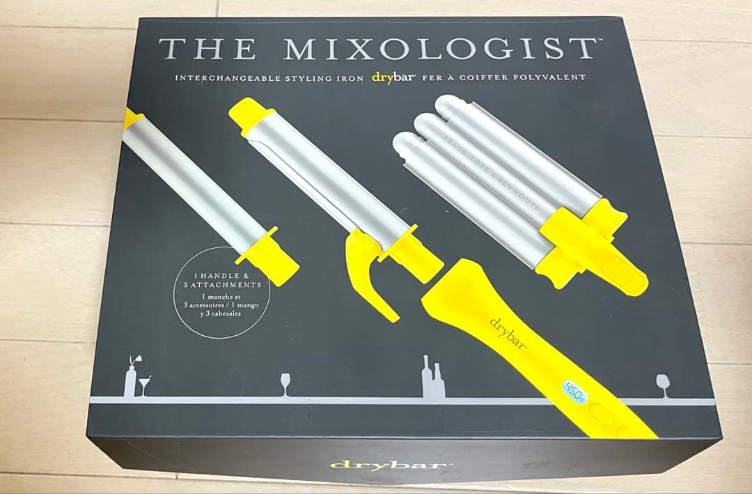 The Mixologist Interchangeable ヘアアイロン