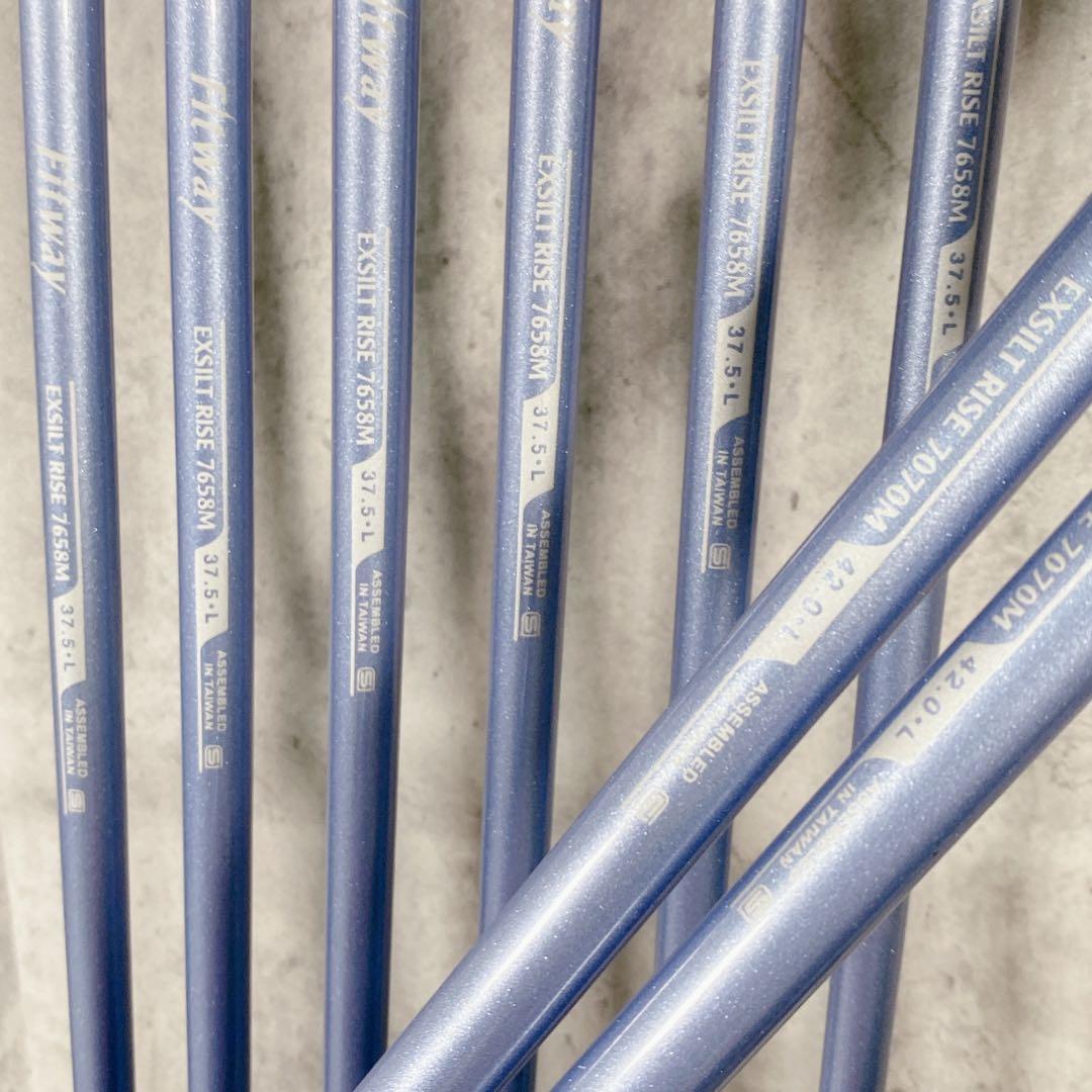 T136 FITWAY ゴルフクラブ レディース フルセット 12点 かわいい