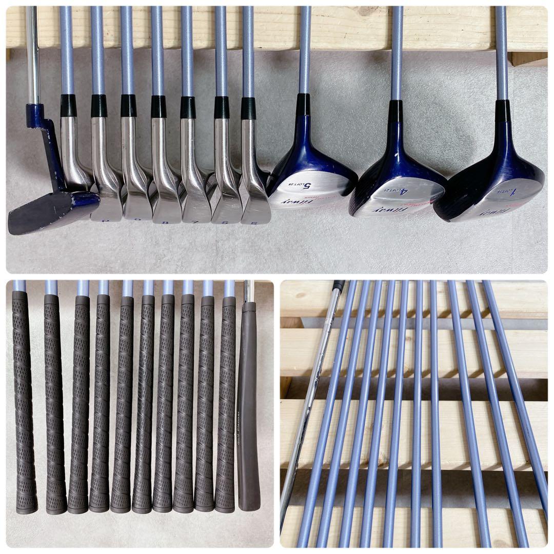 T136 FITWAY ゴルフクラブ レディース フルセット 12点 かわいい