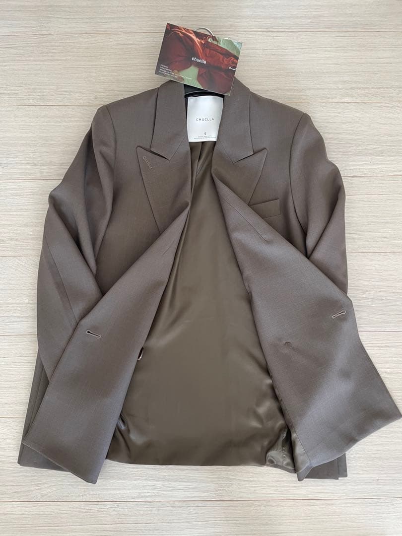 お得⭐︎[極美品‼︎] chuclla セットアップ スーツ 2点　　　ブラウン L