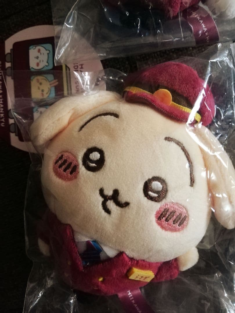 即購入可 ちいかわ ちいかわ阪急電車なマスコット ちいかわうさぎハチワレ 3点