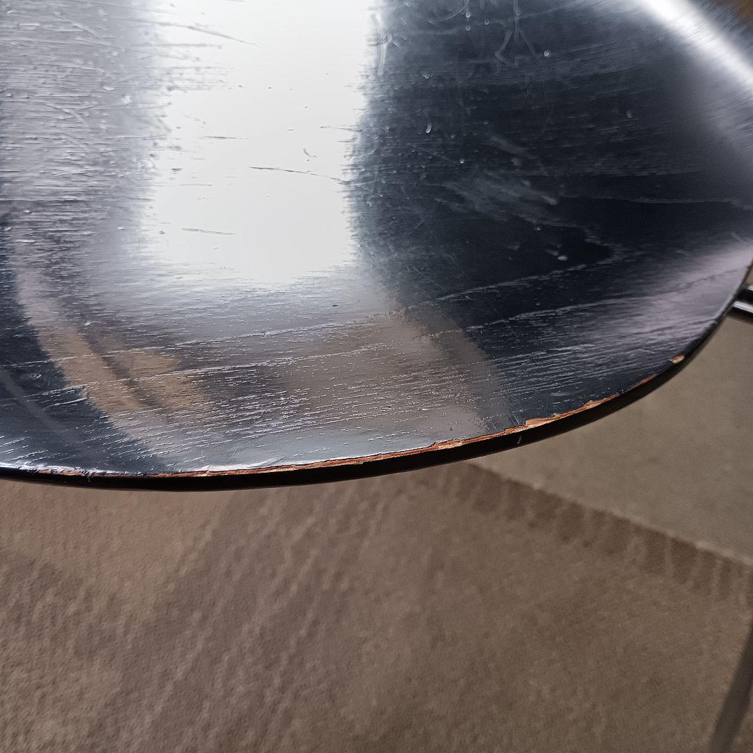 【傷多数】 FRITZ HANSEN　セブンチェア　ブラック系