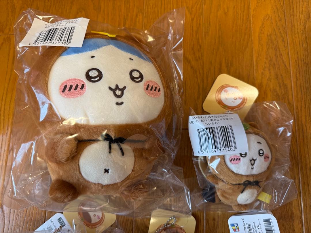 即*ニ様 ちいかわ　たぬきだもんくじ　A B C 賞　MLB ドジャース　12点