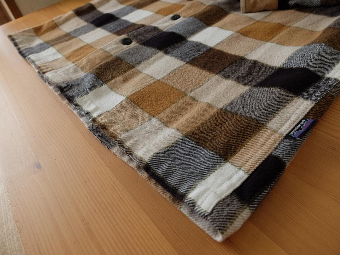 paagonia パタゴニア フィヨルド フランネル シャツ Sサイズ タグあり