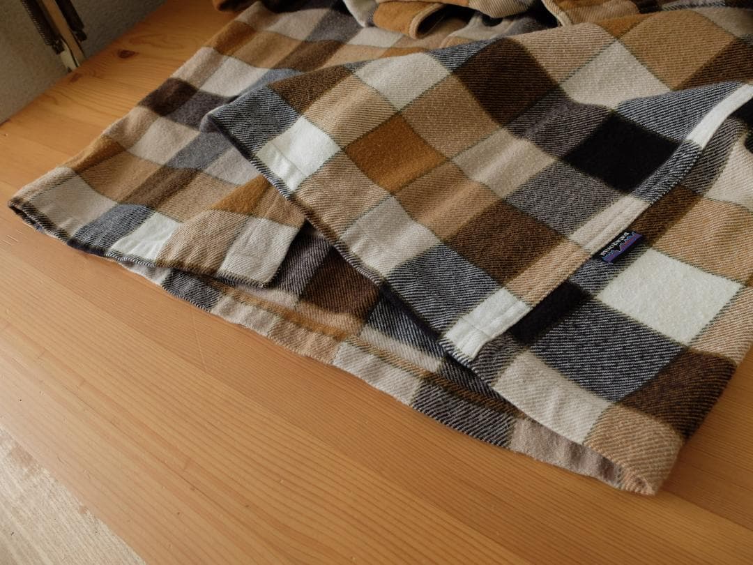 paagonia パタゴニア フィヨルド フランネル シャツ Sサイズ タグあり