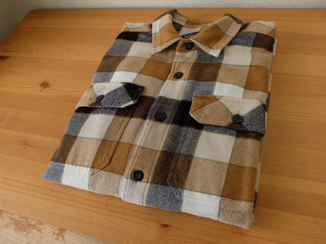 paagonia パタゴニア フィヨルド フランネル シャツ Sサイズ タグあり