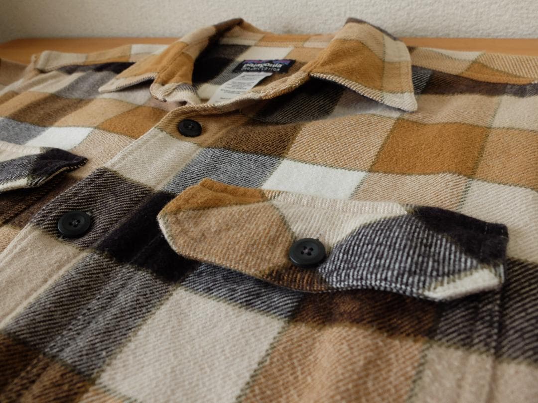paagonia パタゴニア フィヨルド フランネル シャツ Sサイズ タグあり