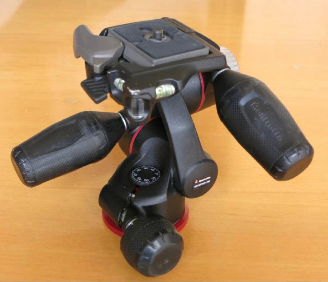 値下げ⭕️ マンフロット 3Way雲台フリクション MHXPRO-3W