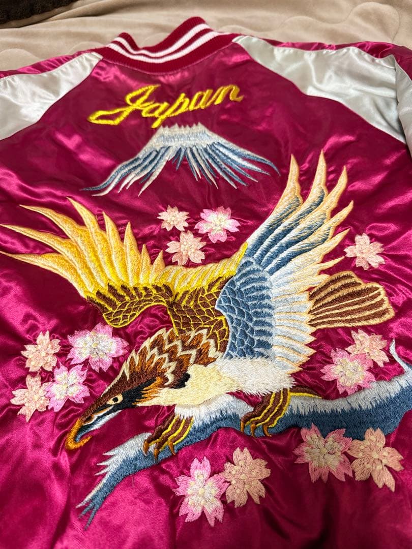 プリンス商会 vintage 鷲 日本限定 スカジャン サテン unisex