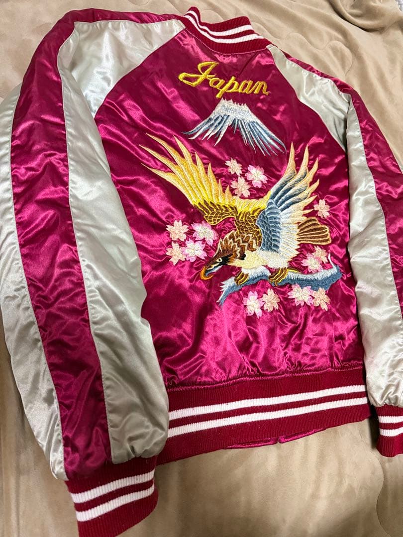 プリンス商会 vintage 鷲 日本限定 スカジャン サテン unisex