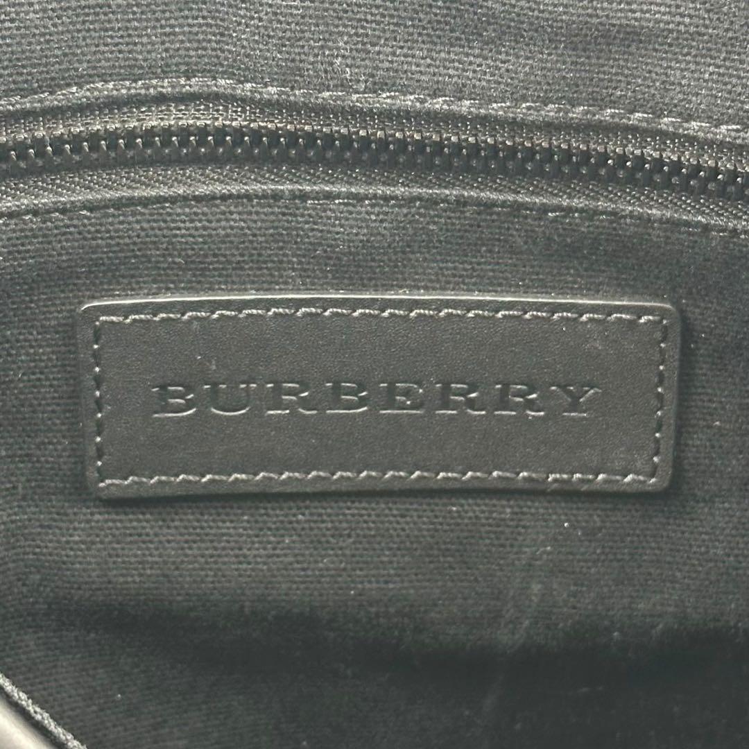 【美品】バーバリー　ショルダーバッグ　メッセンジャー　ノバチェック　メンズ
