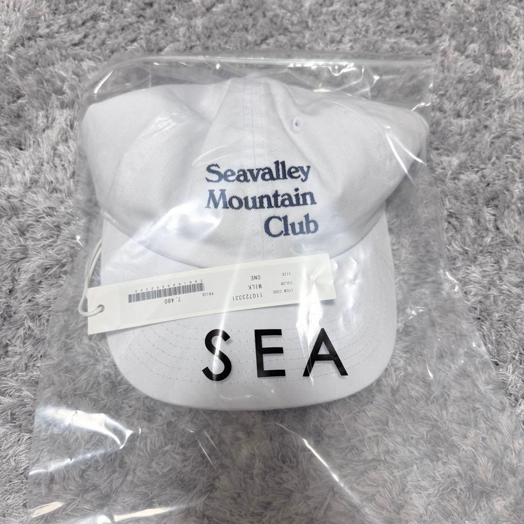 新品未使用 SEA キャップ MILK