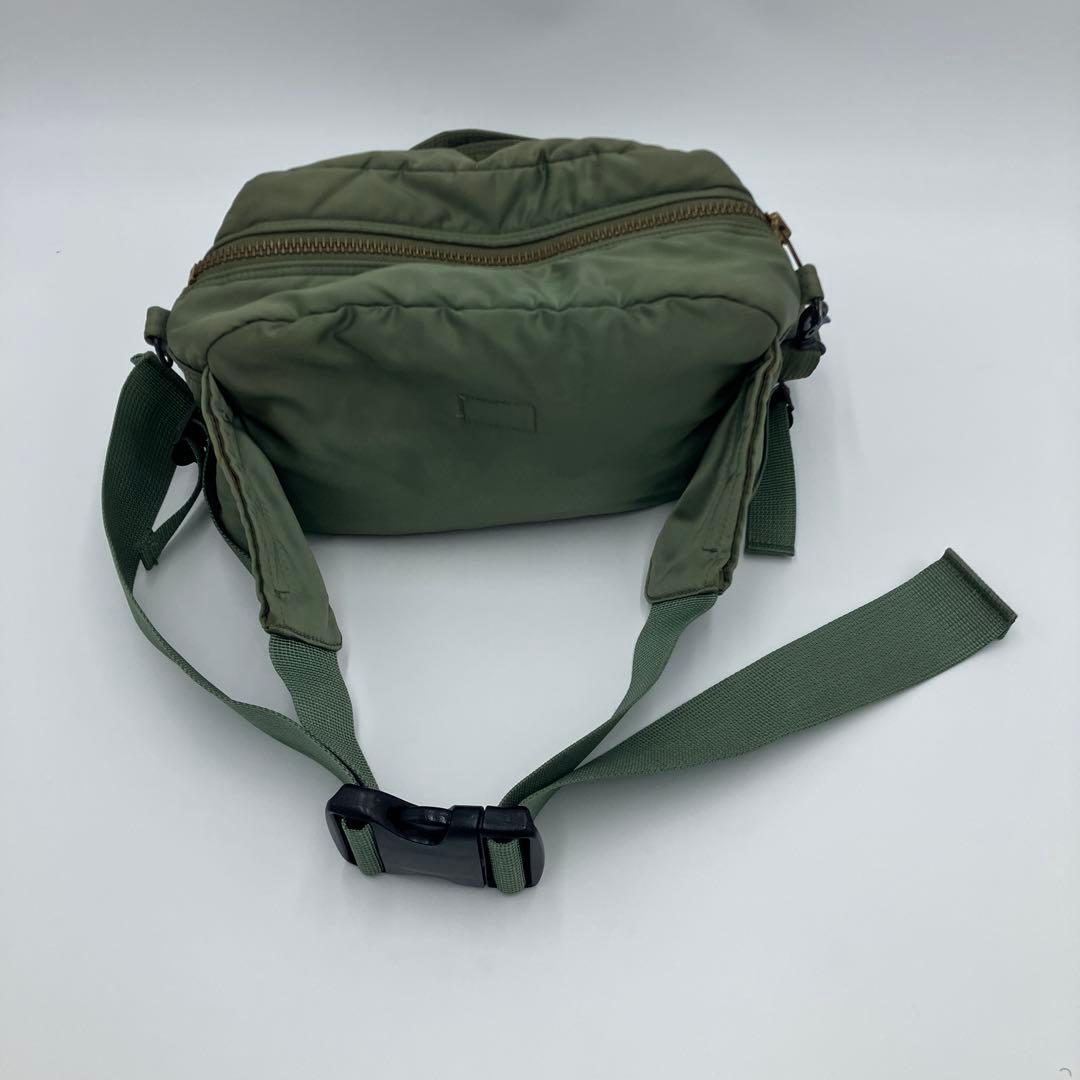 PORTER 吉田カバン TANKER ボディバッグ セージグリーン