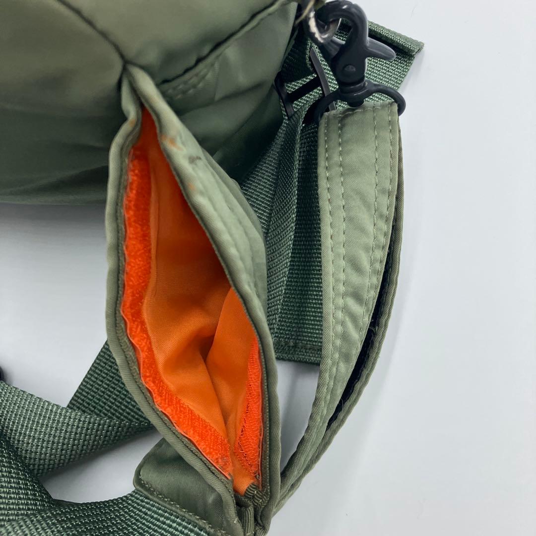 PORTER 吉田カバン TANKER ボディバッグ セージグリーン