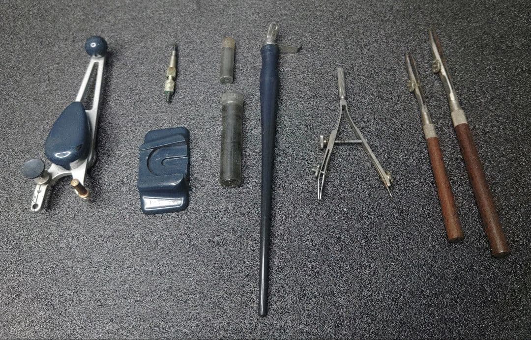 希少品　KEUFFEL & ESSER CO.製 ヴィンテージ刻字ツールセット