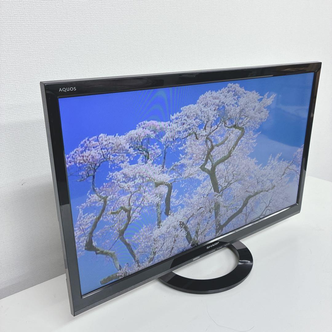 ◇SHARP◇AQUOS◇液晶カラーテレビ◇24インチ◇ブラック系◇