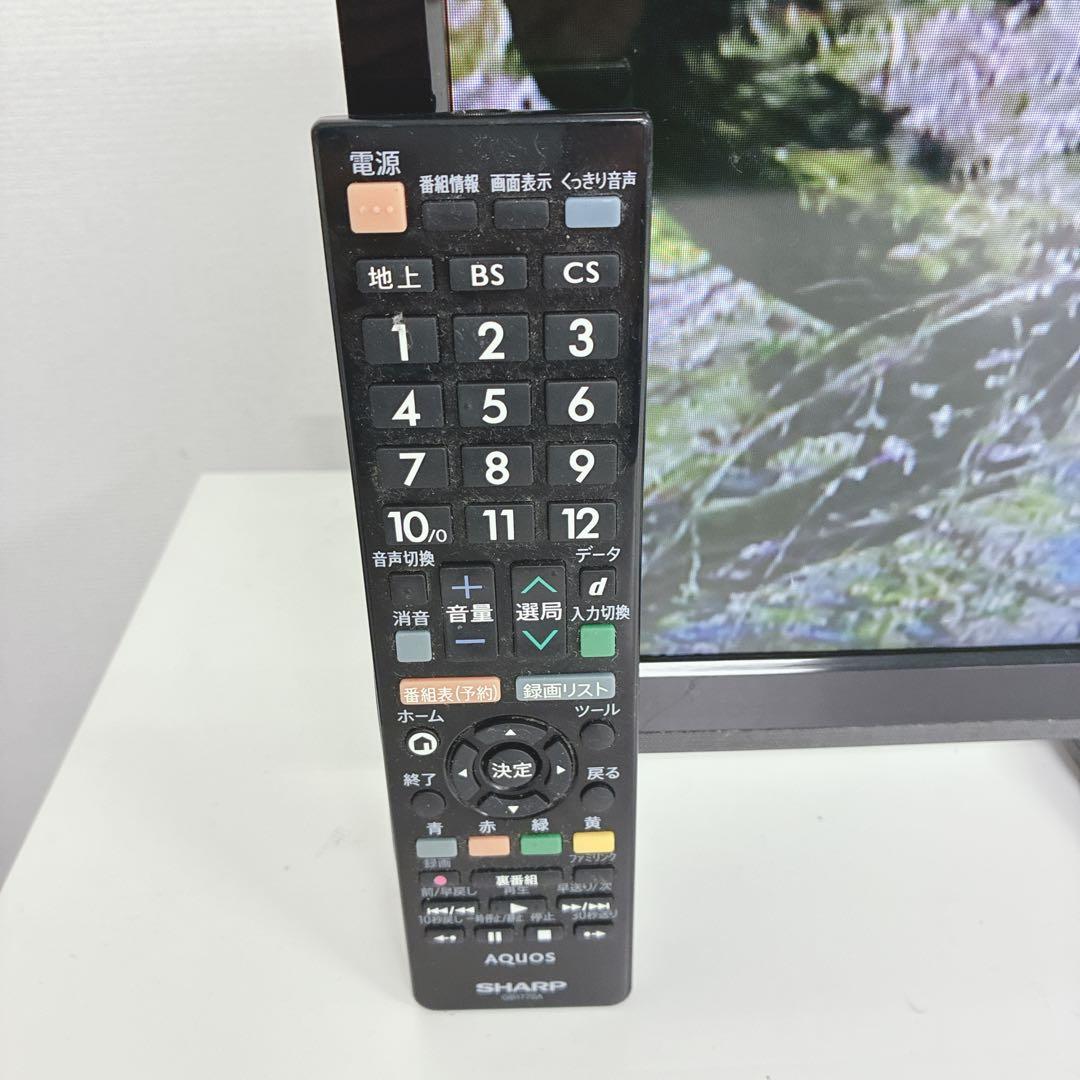 ◇SHARP◇AQUOS◇液晶カラーテレビ◇24インチ◇ブラック系◇