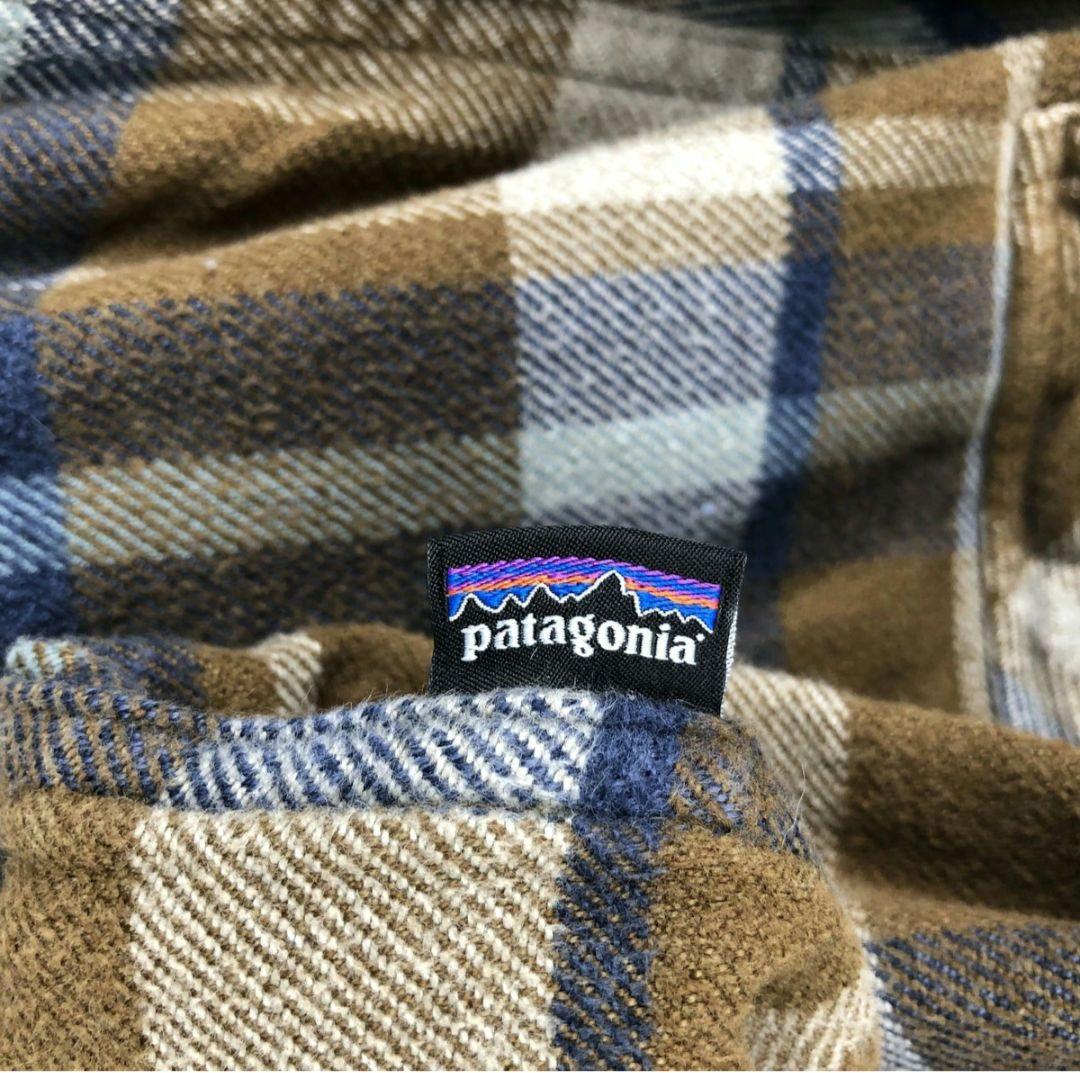 【Patagonia】パタゴニア フィヨルド フランネルシャツ 53947 美品