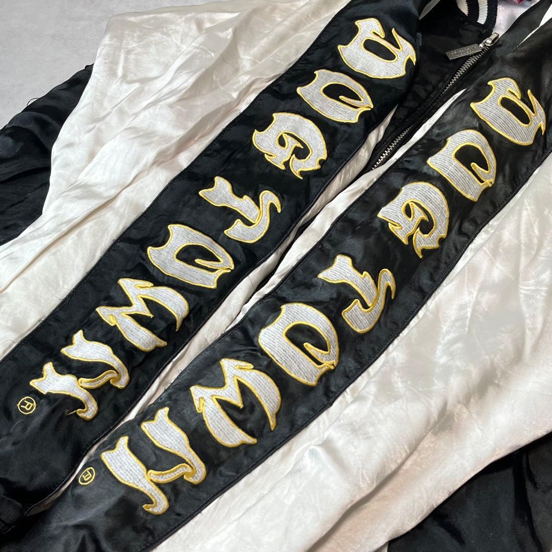 DOG TOWN スカジャン 黒龍 BLACK DRAGON ブラック XL