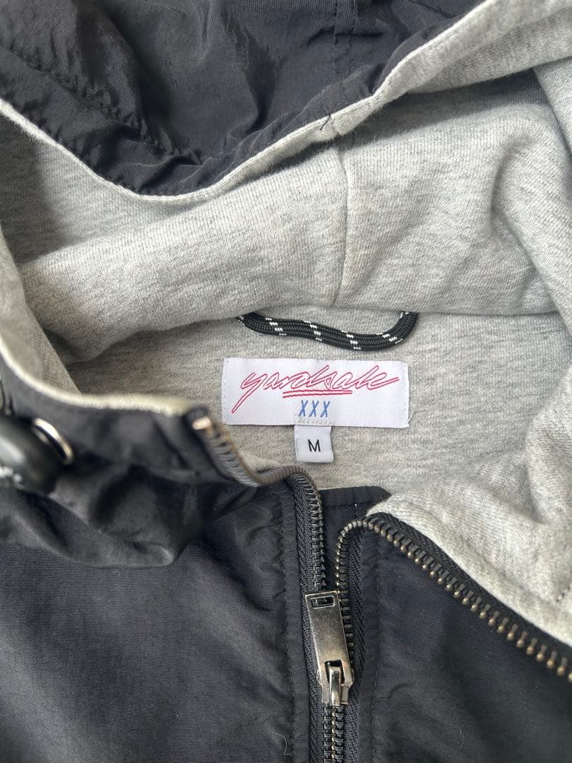 YARDSALEフード付きナイロンジャケット M