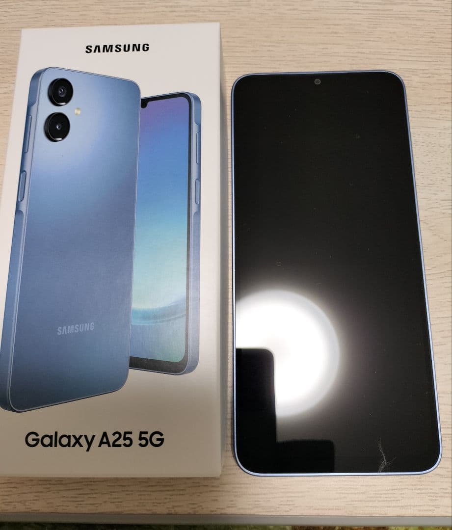 Samsung Galaxy A25 5G 本体 ブルー 64GB