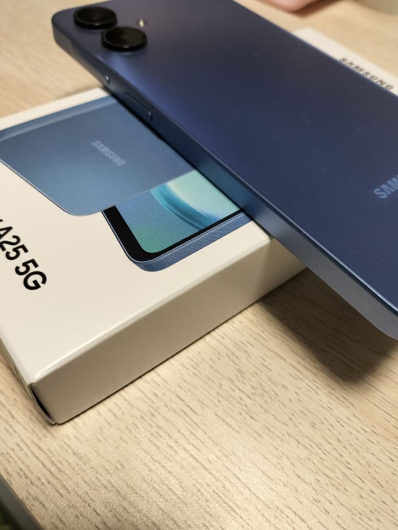 Samsung Galaxy A25 5G 本体 ブルー 64GB