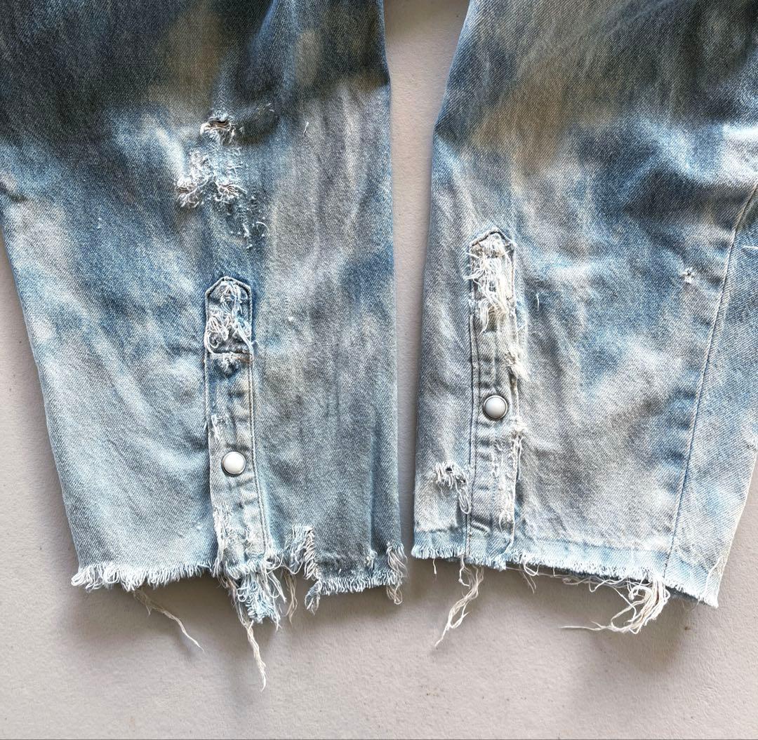 90's〜\"Wrangler\"CRUSH WESTERN DENIM SHIRT