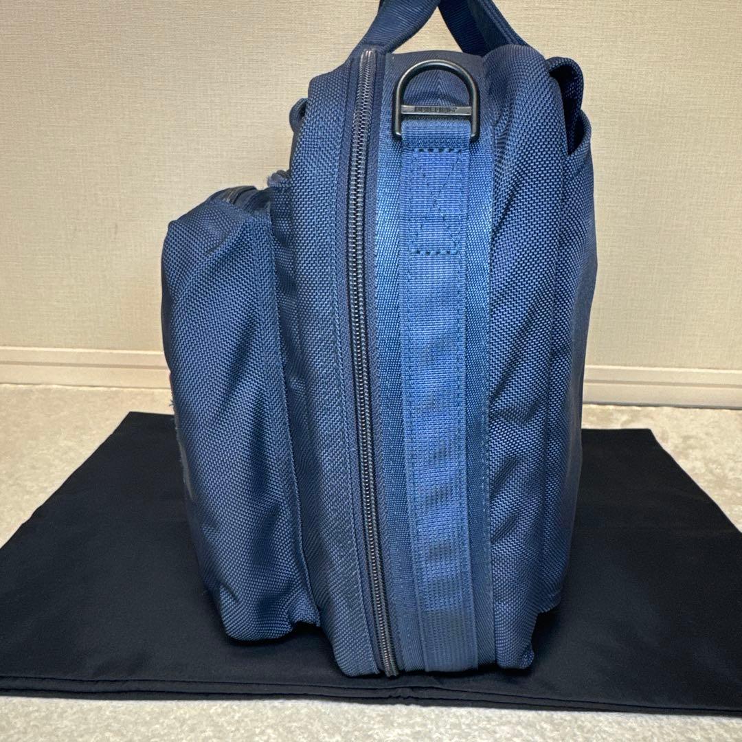 83 美品　ブリーフィング　BRIEFING 3way ブルー　ビジネスバッグ