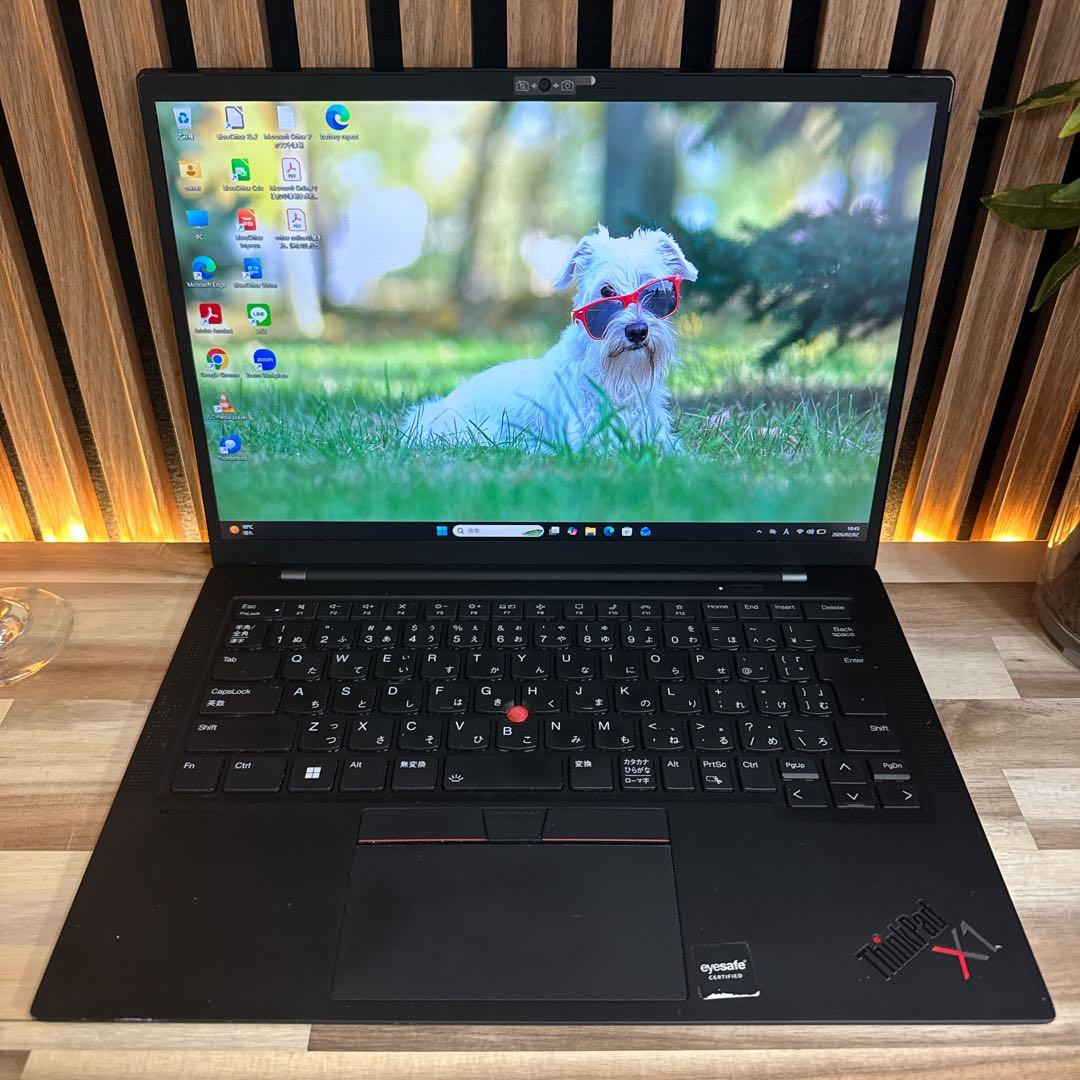 人気シリーズ‼️ThinkPad X1 Gen10☘メモリ16GB☘️ノートパソコン