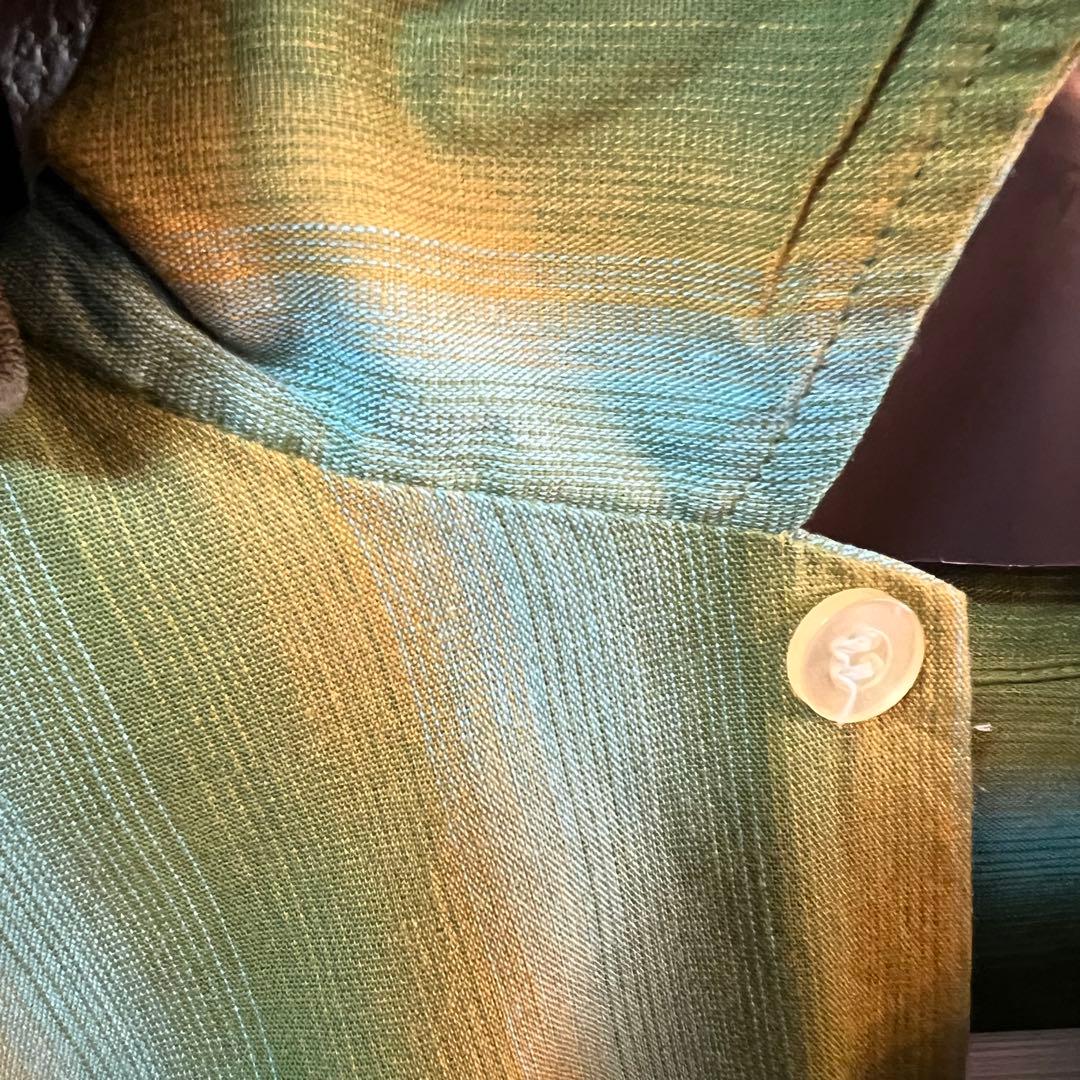 70s オンブレ レーヨンシャツ