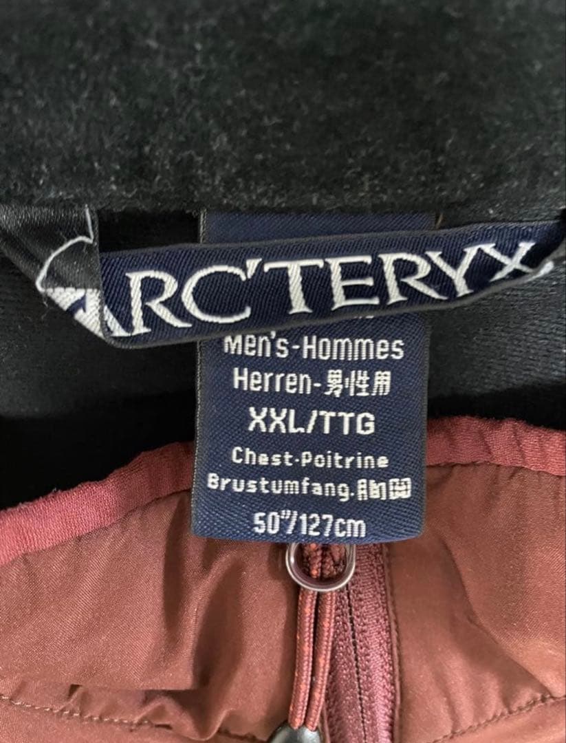 00s 旧タグARC’TERYX アークテリクスXXL ウインドストッパー