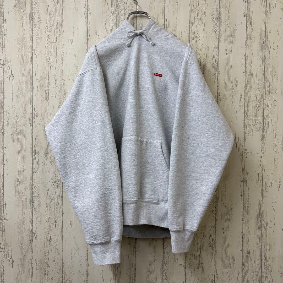 【激レア】SUPREME シュプリーム　パーカー　ボックスロゴ　刺繍　スウェット