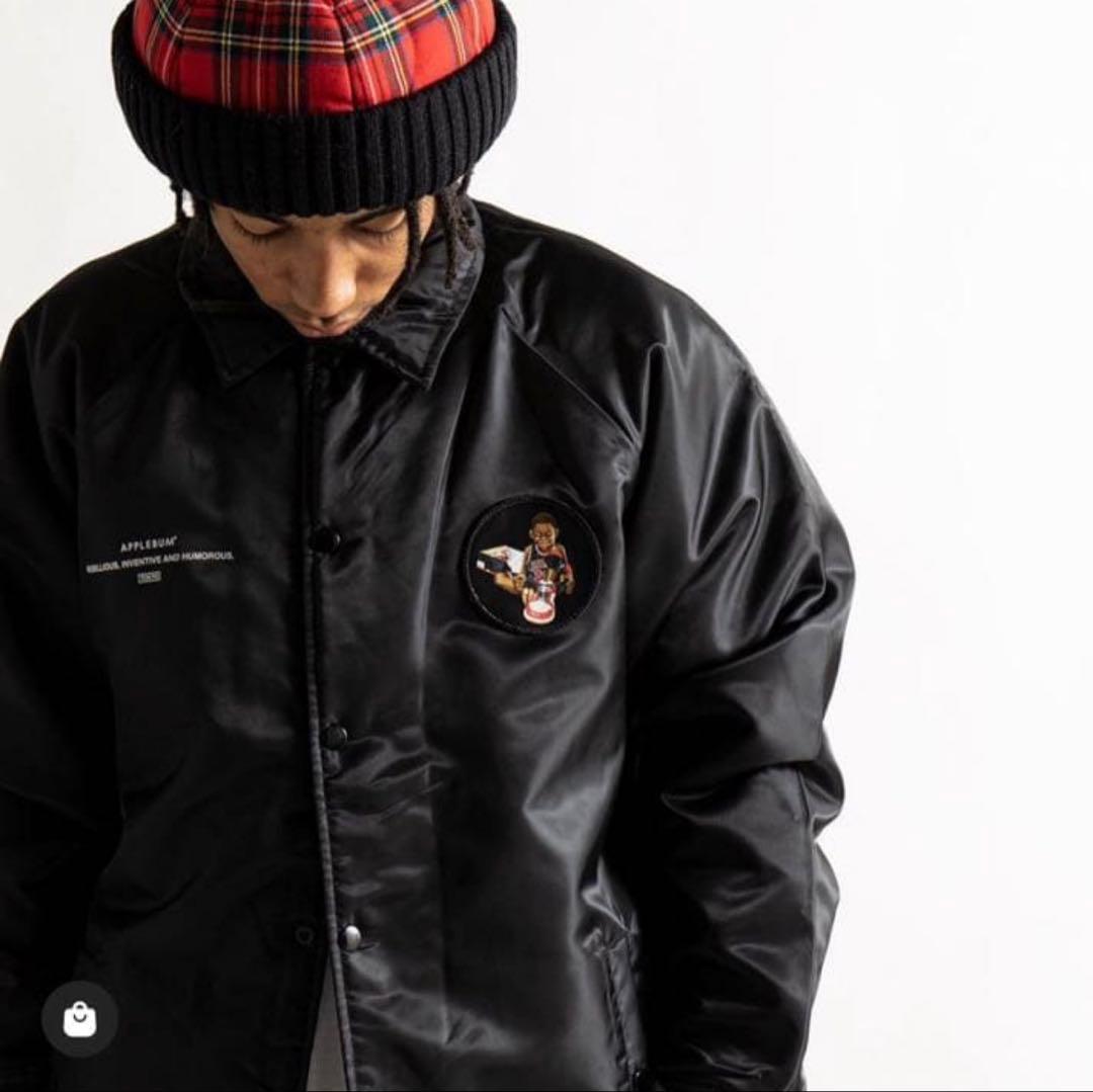 アップルバム シカゴボーイ ボア コーチジャケット